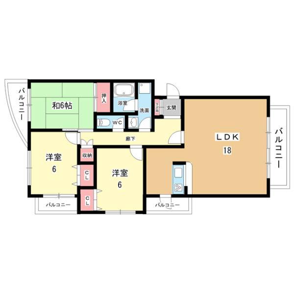 間取図(平面図)