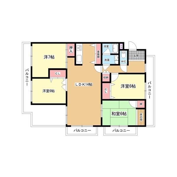 間取図(平面図)