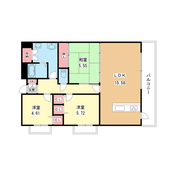 間取図(平面図)