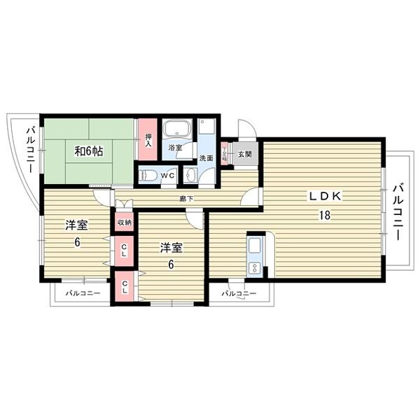 間取図(平面図)