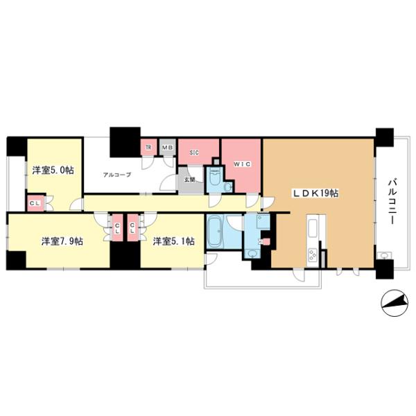 間取図(平面図)