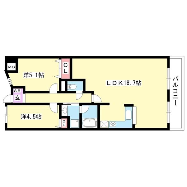 間取図(平面図)