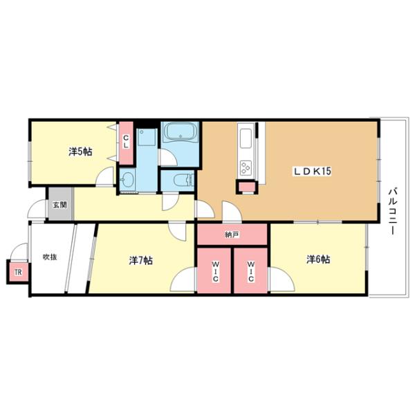 間取図(平面図)