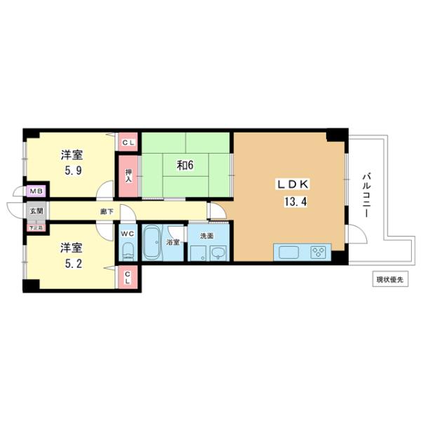 間取図(平面図)