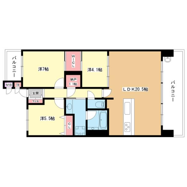 間取図(平面図)