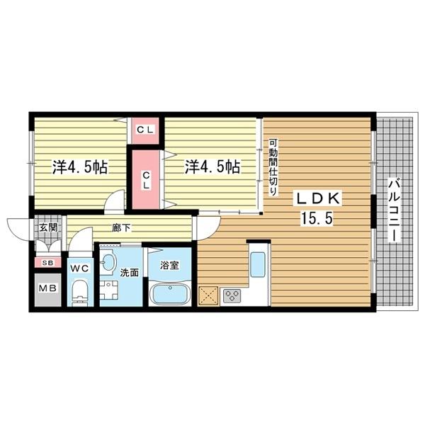 間取図(平面図)