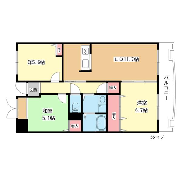 間取図(平面図)