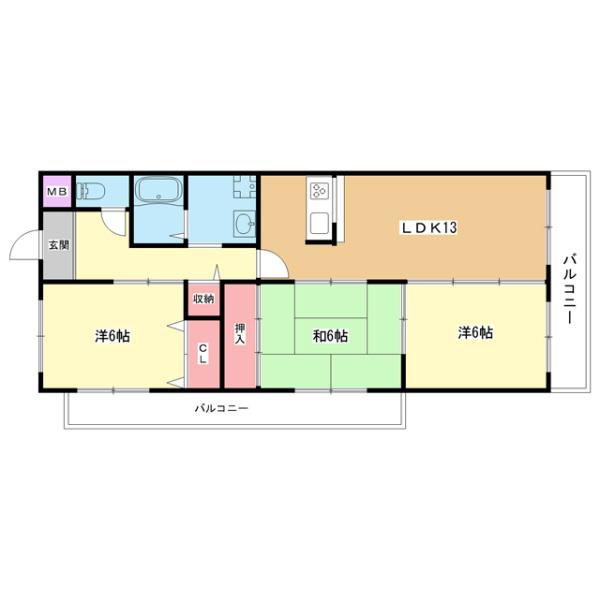 間取図(平面図)