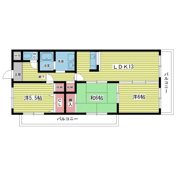 間取図(平面図)