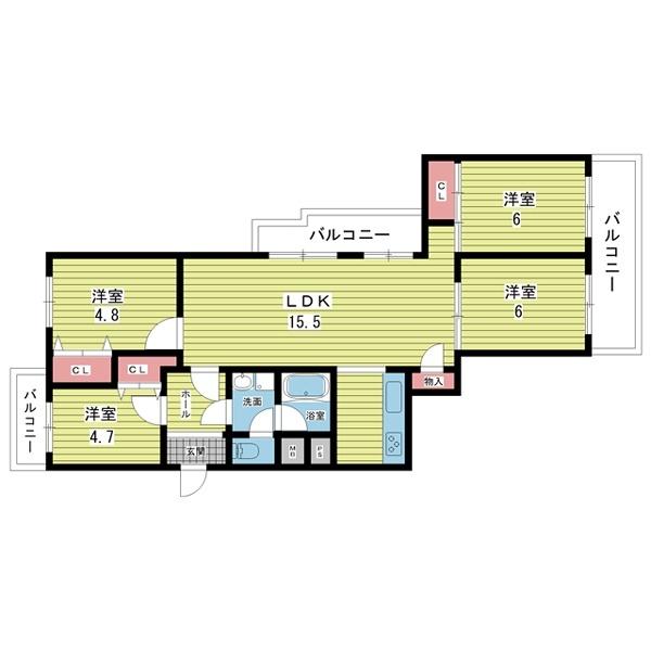 間取図(平面図)