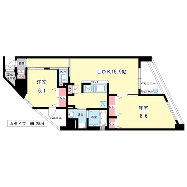 間取図(平面図)