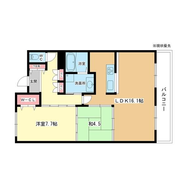 間取図(平面図)