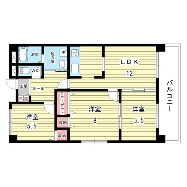 間取図(平面図)