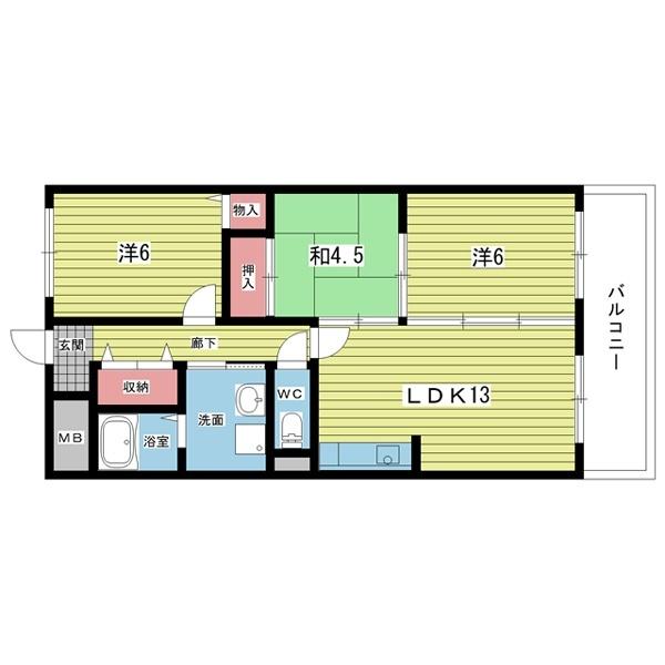 間取図(平面図)