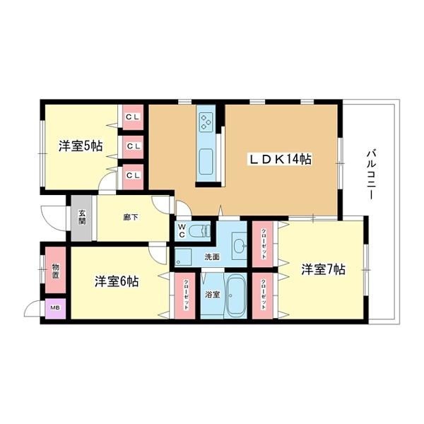 間取図(平面図)