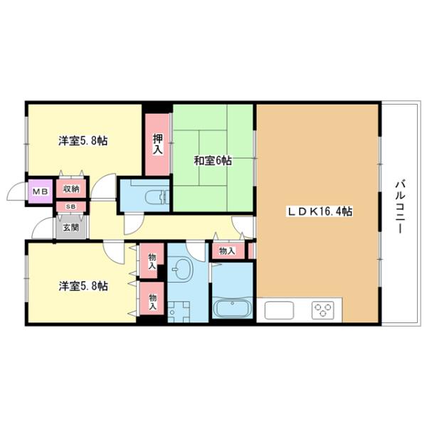 間取図(平面図)