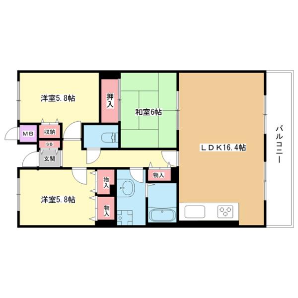 間取図(平面図)