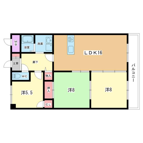 間取図(平面図)