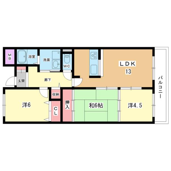 間取図(平面図)