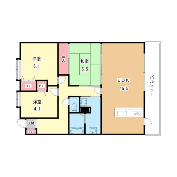 間取図(平面図)