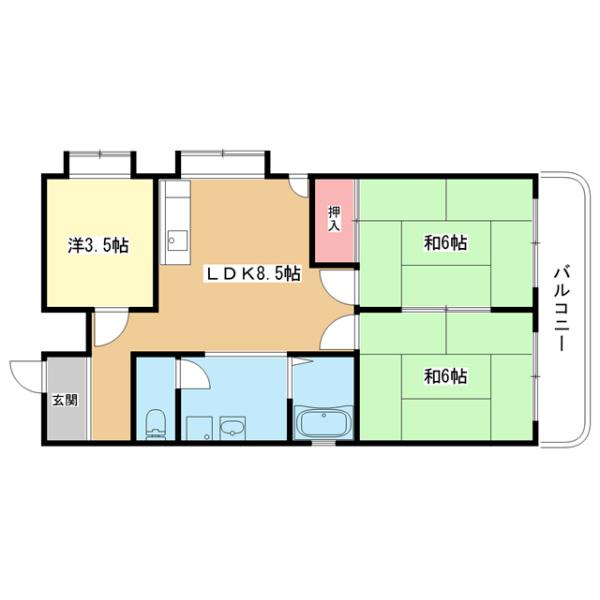 間取図(平面図)
