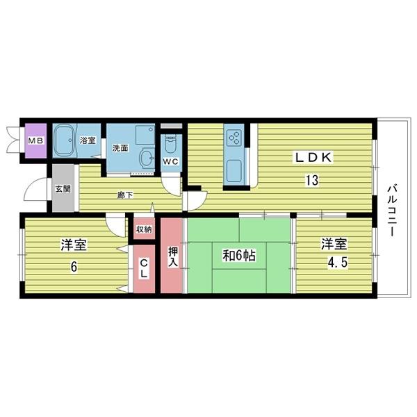 間取図(平面図)