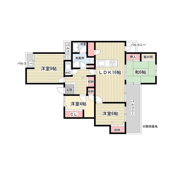 間取図(平面図)