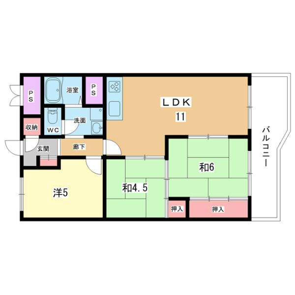 間取図(平面図)