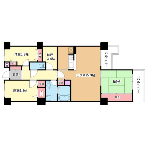 間取図(平面図)
