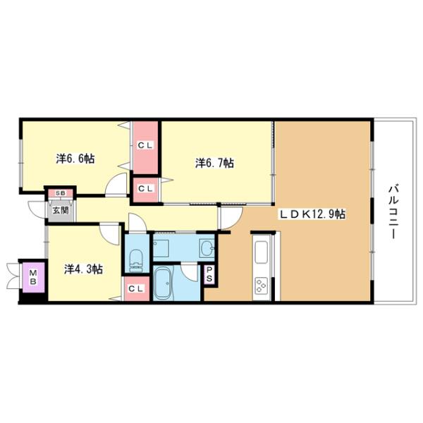 間取図(平面図)