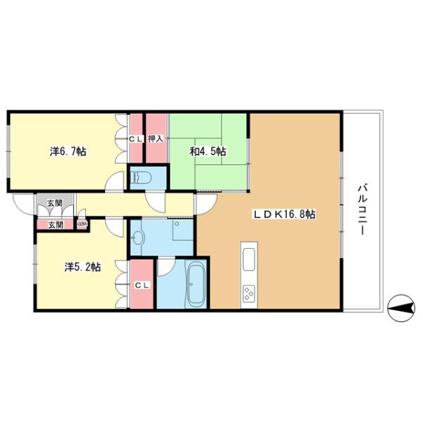 間取図(平面図)