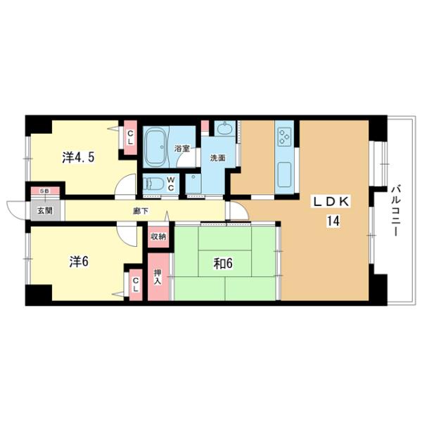 間取図(平面図)