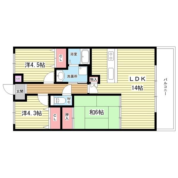 間取図(平面図)