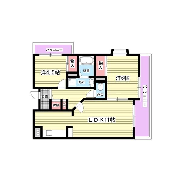 間取図(平面図)