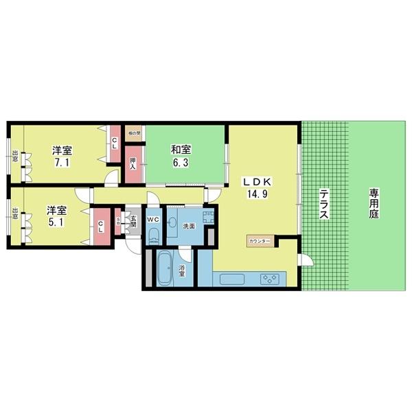 間取図(平面図)