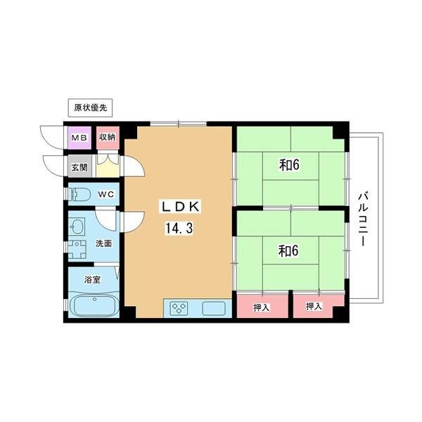 間取図(平面図)