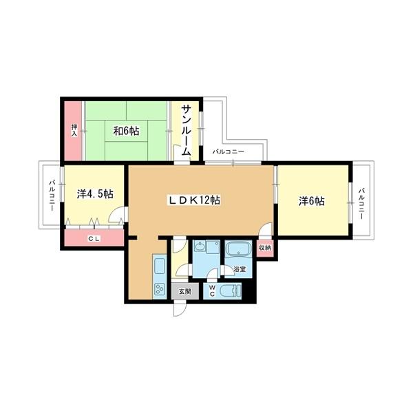 間取図(平面図)