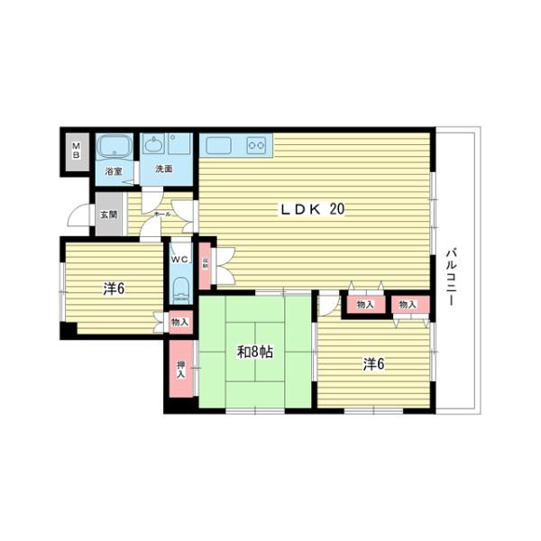 間取図(平面図)