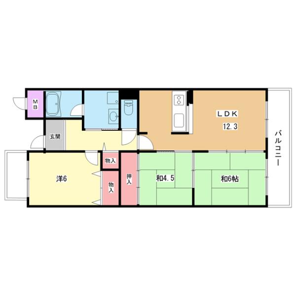 間取図(平面図)