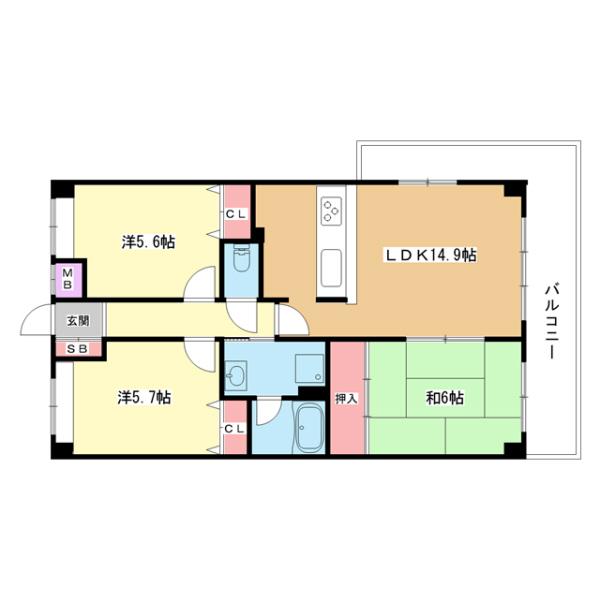 間取図(平面図)