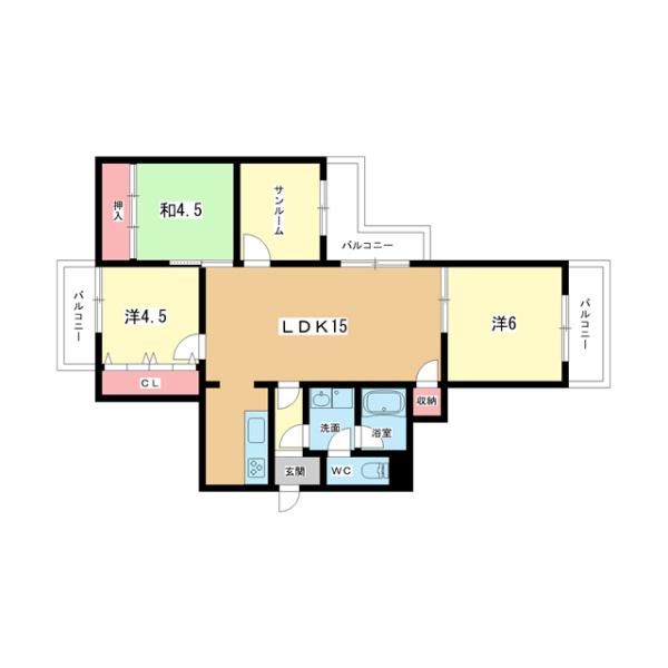 間取図(平面図)