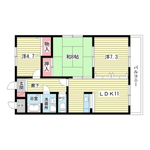 間取図(平面図)