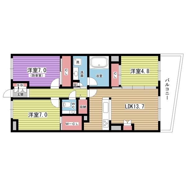 間取図(平面図)