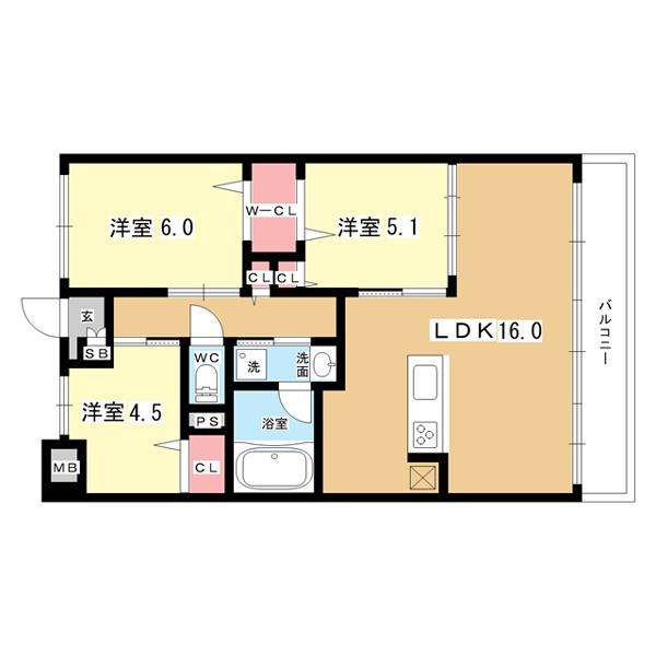 間取図(平面図)