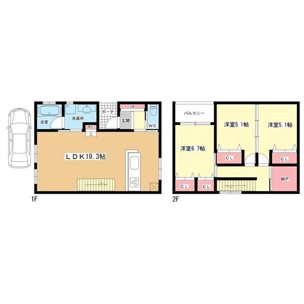 間取図(平面図)