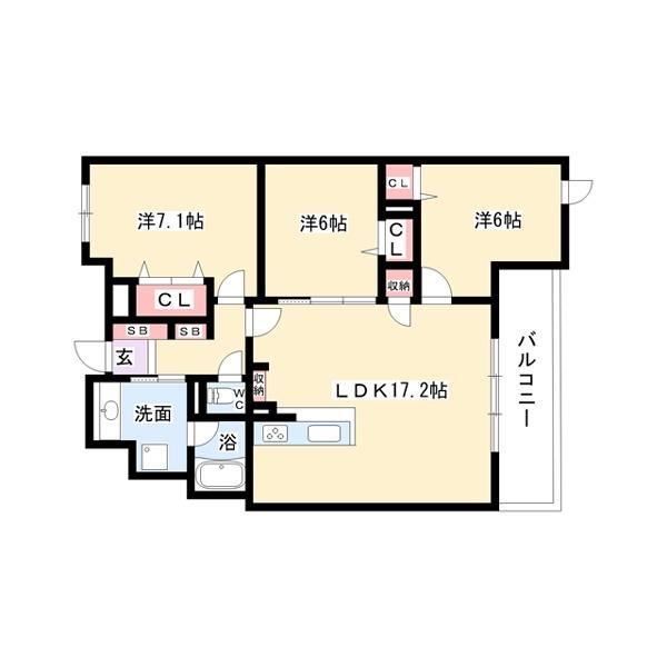 間取図(平面図)