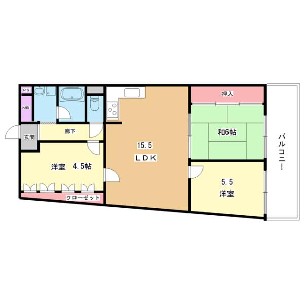 間取図(平面図)