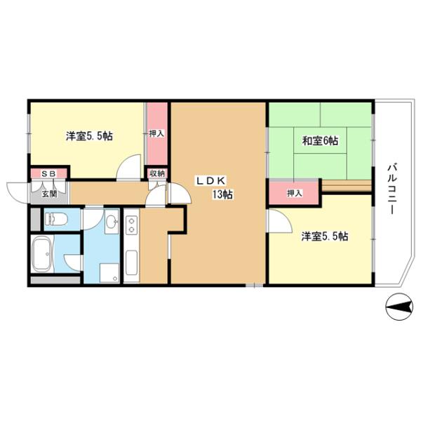 間取図(平面図)