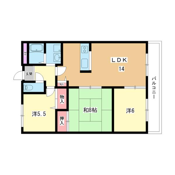 間取図(平面図)