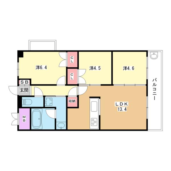 間取図(平面図)